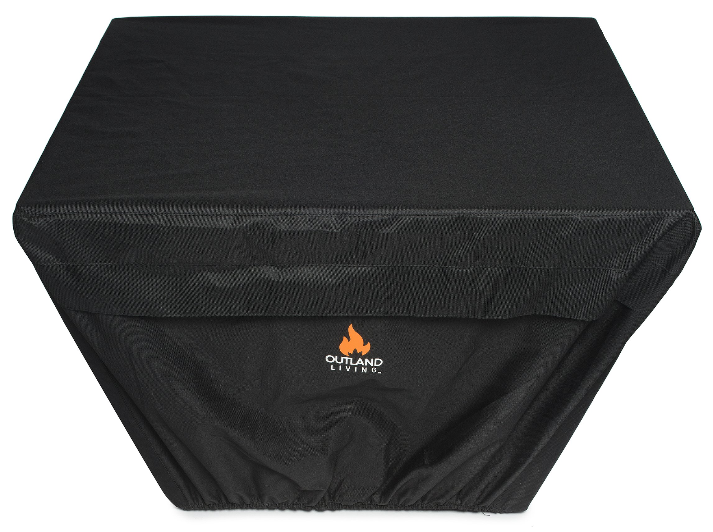Outland Fire Table 3 Piece Square Accessory Set - Tempered Glass Lid Insert, Wind Guard Fence & UV Resistant Cover for 36-Inch Square Propane Fire Pits - Perfect for Outdoor Patio, Backyard & Camping Gatherings