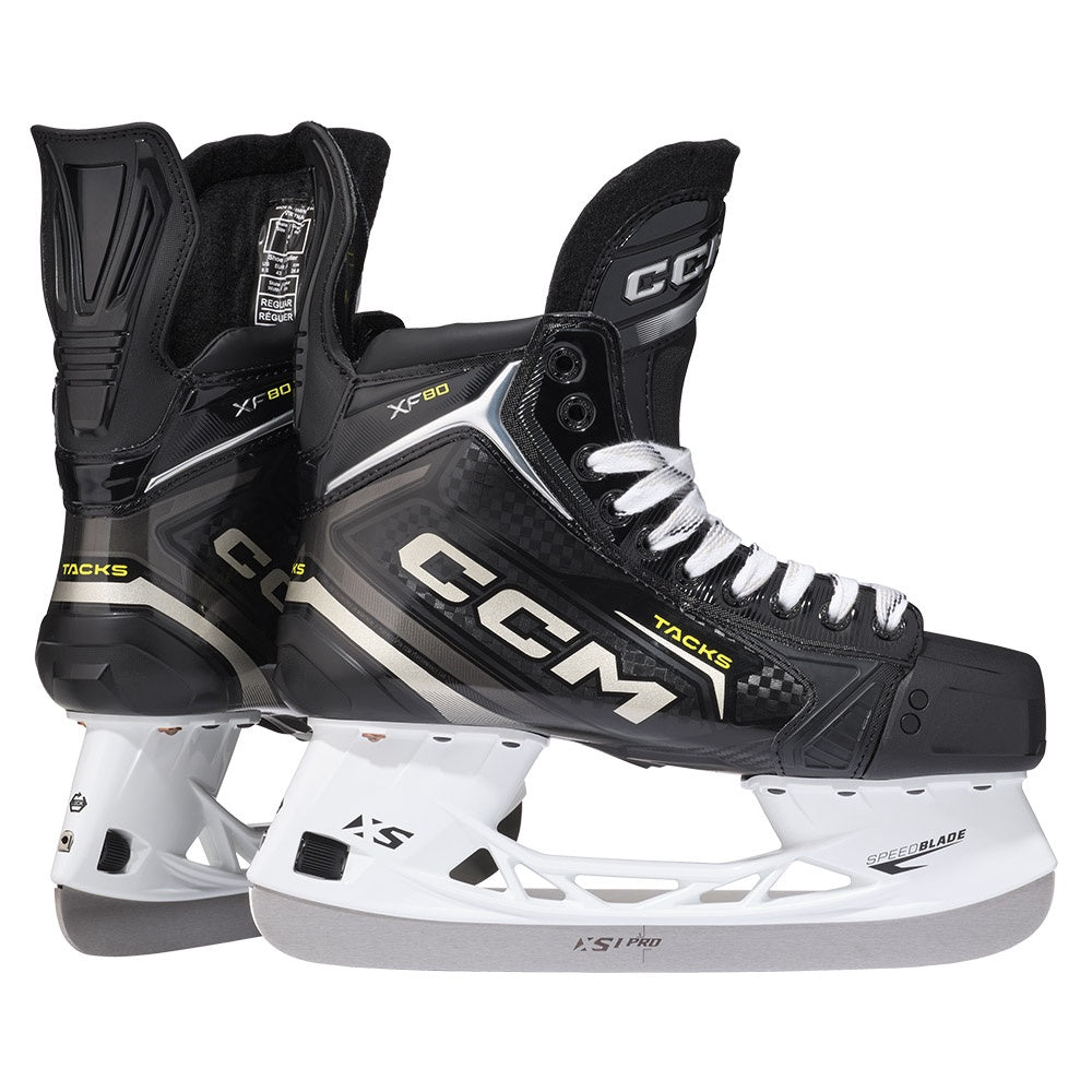 CCM Tacks XF80 Senior Ice Hockey Skates - Professional Performance for Competitive Players - Perfect for Ice Hockey Games & Training Sessions