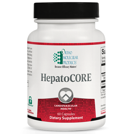 Orthomolecular HepatoCORE Liver Support Supplement - Detox & Liver Health for Men & Women - Ideal for Daily Wellness & Detoxification Routines