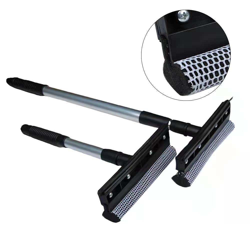 New Outdoor Window Cleaner Tool - Non-Magnetic Window Scraper for Car & Home Cleaning - Perfect for Hard-to-Reach Windows, Glass Doors, and Vehicle Windows