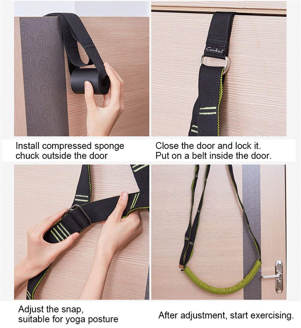 Professional Ballet Dance Yoga Stretch Strap for Waist, Leg & Back Flexibility – Physical Therapy & Athletic Training Tool for Home Pilates, Gymnastics, Cheerleading, Splits & Post-Workout Recovery – Ideal for Dancers, Athletes & Fitness Enthusiasts