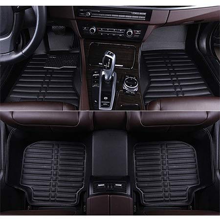 Custom Car Floor Mats for Hyundai Models - Terracan, Accent, Azera, Lantra, Elantra, Tucson, IX25, I30, IX35, Sonata - Premium Black Carpet Car Mats - Perfect for Daily Commute & Road Trips
