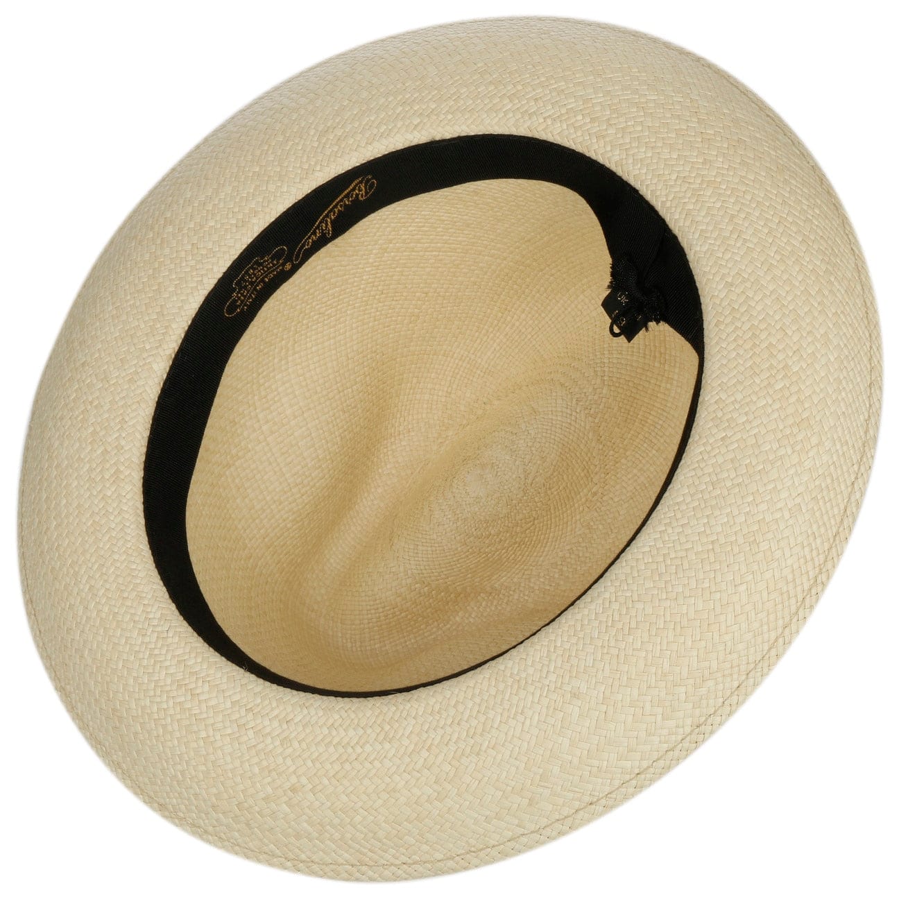 Borsalino Darolan Panama Hat - Lightweight & Breathable Straw Hat for Men & Women - Perfect for Beach, Summer, and Outdoor Activities