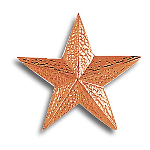 Jones School Supply - 100 Pack Bronze Star Lapel Pins for Awards, Recognition & Motivation - Bulk Star Badges for Teachers, Students, Military & Corporate Events