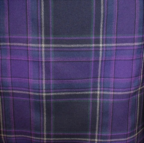 Premium Galloway Heather Tartan Kilt for Men & Boys | Traditional Scottish Highland Dress for Weddings, Festivals & Formal Events