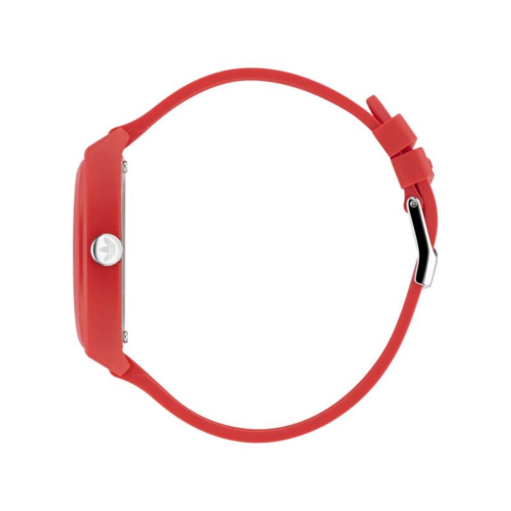Adidas Project Red Unisex Watch with Dial & Resin Strap - AOST23051 - Perfect for Sports, Fitness & Everyday Wear