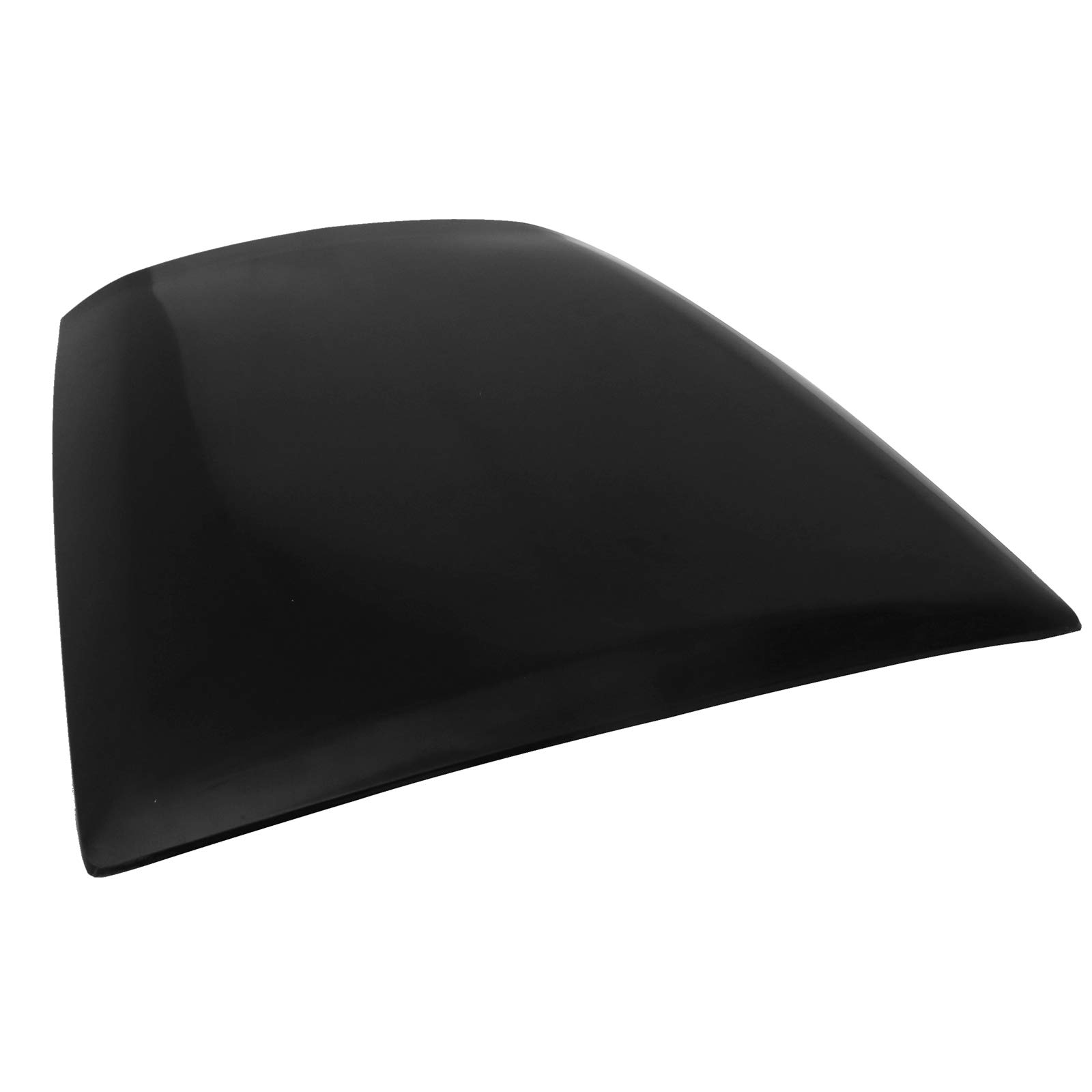 IKON MOTORSPORTS Hood Cover for 2013-2014 Ford Mustang V6 GT Boss - Unpainted Black PU Replacement Hood | Durable GT Style Bonnet | Perfect for Car Upgrades, Racing & Body Kits Enhancement