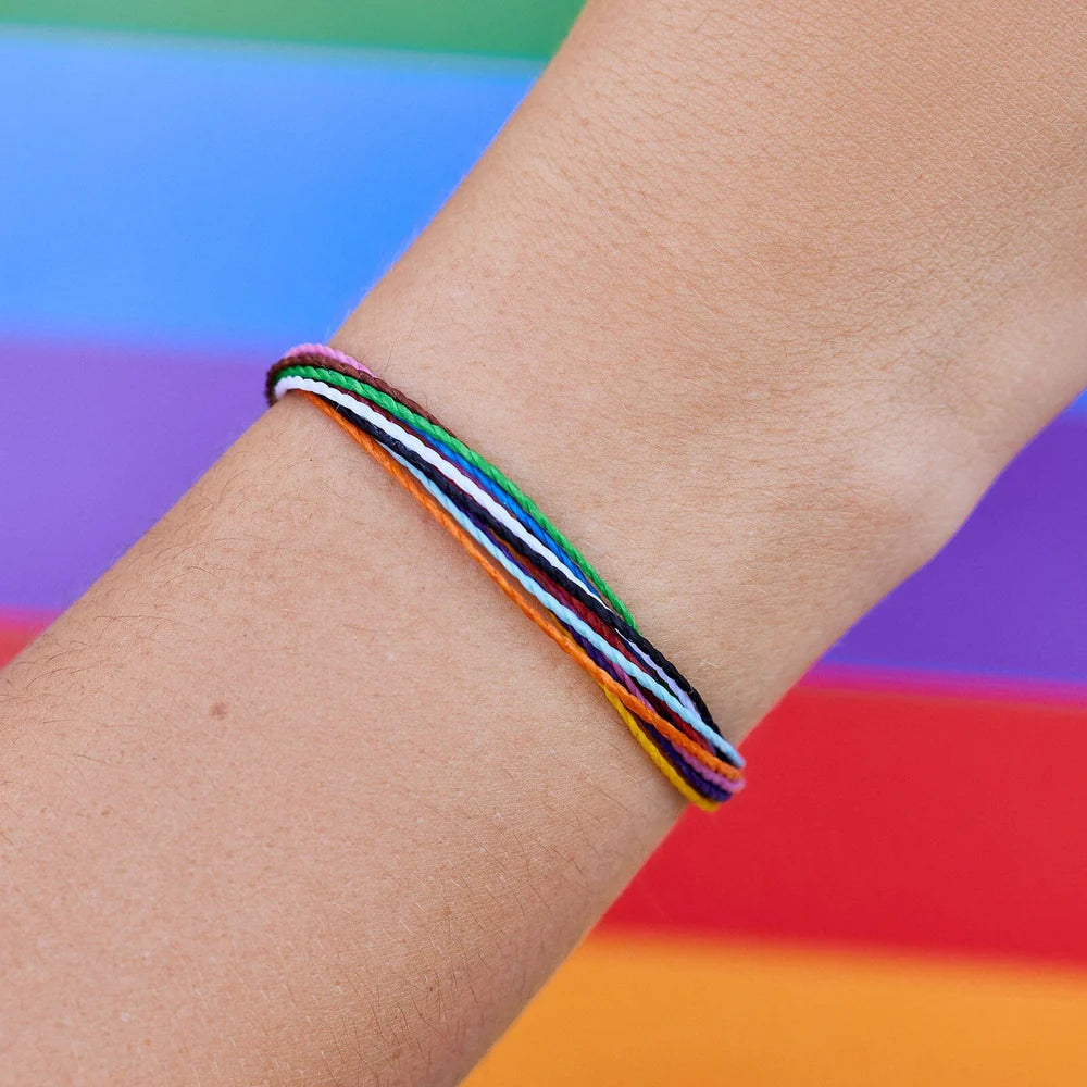 Charity Bracelet - Rainbow Pride Bracelet for LGBTQ+ Support & Awareness | Wear for Pride Events, Fundraisers & Daily Inspiration