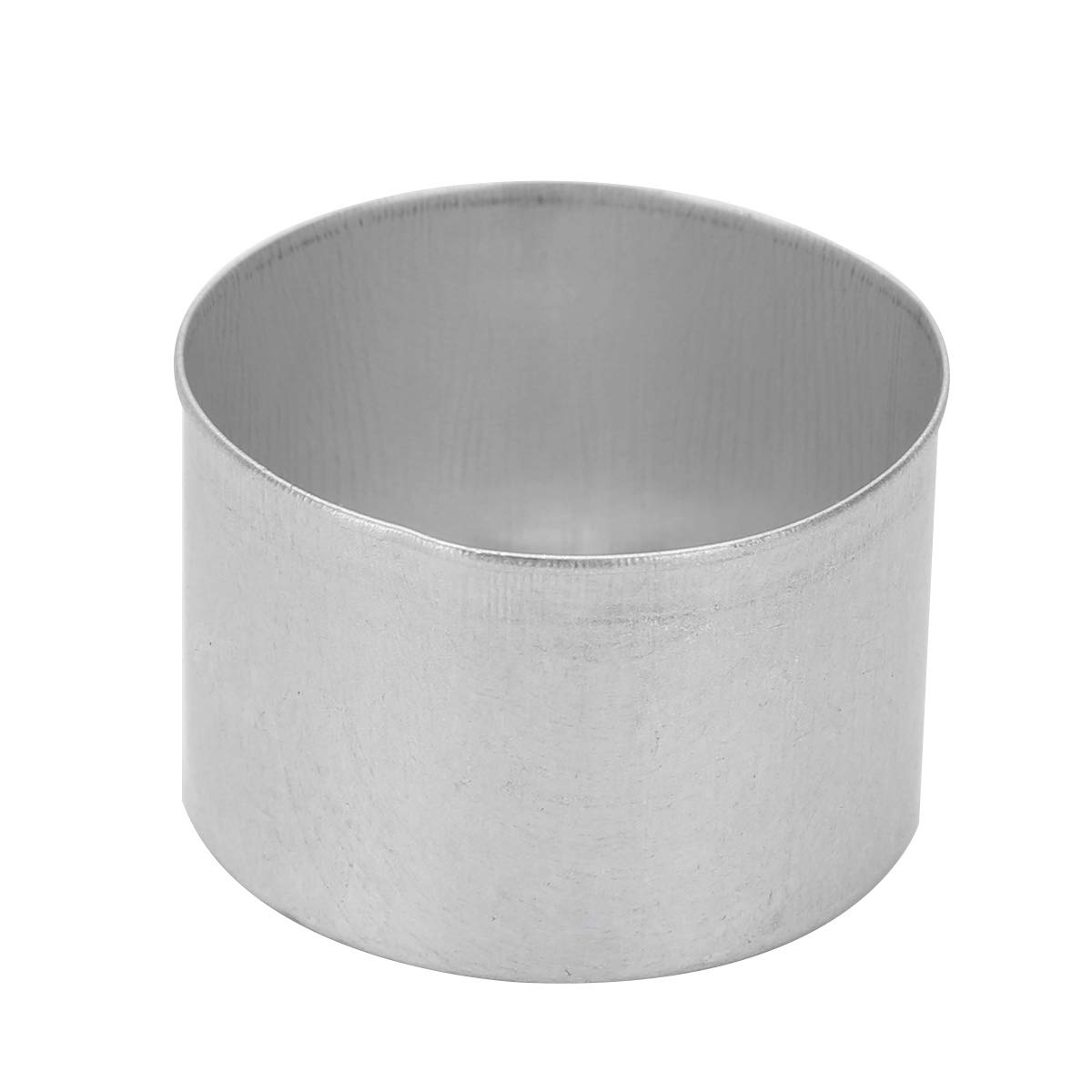 Aislor 50-Pack Silver Tea Light Cups in Bulk - Premium Tealight Candle Tins for Weddings, Parties & Home Decor