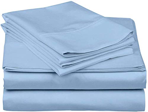 600 Thread Count Extra Deep Pocket Sheets 4-Piece King Size Set - Fits 18