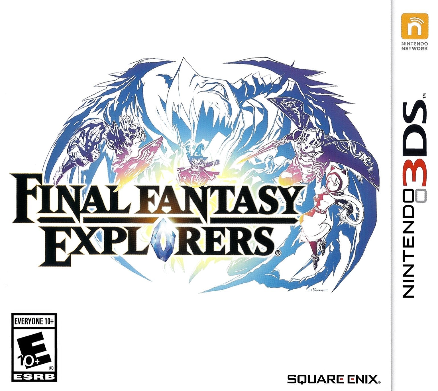 Final Fantasy Explorers - Nintendo 3DS Action RPG Game - Adventure with Friends - Perfect for Fantasy Fans & Multiplayer Gaming Sessions