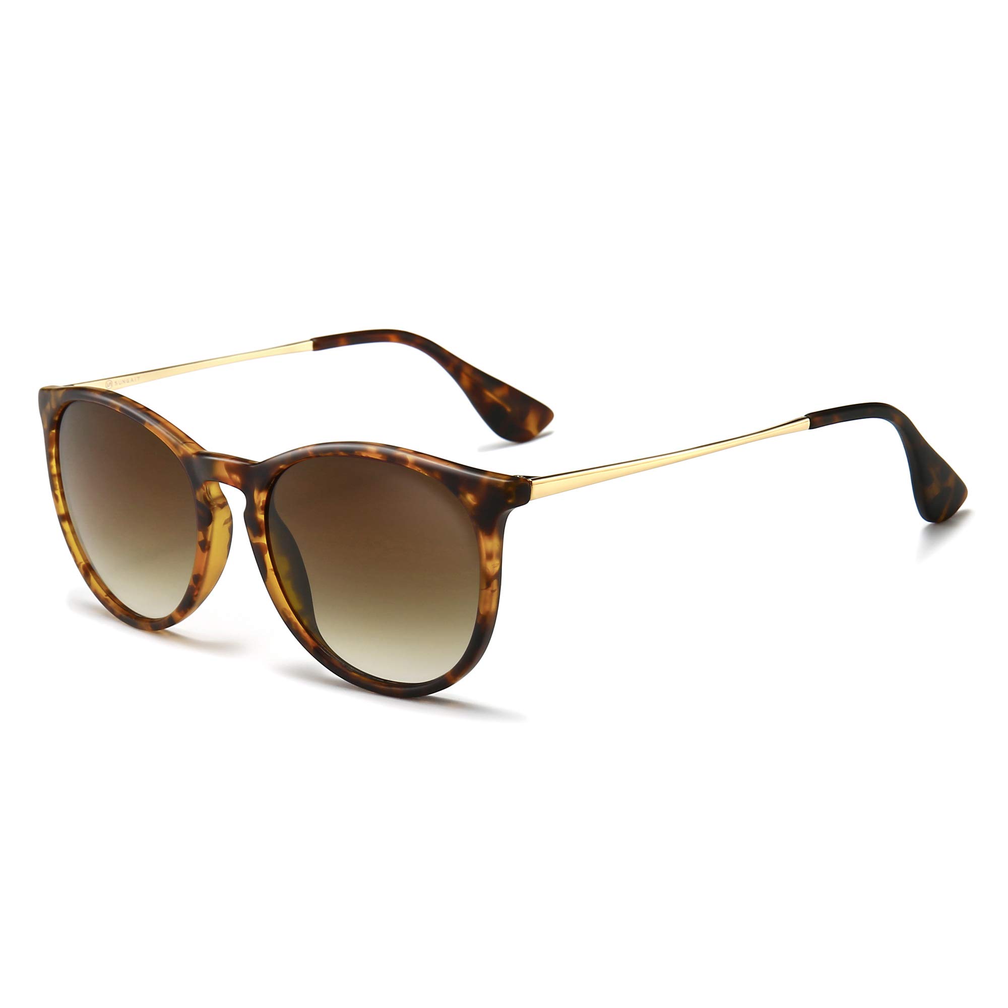 Vintage Round Sunglasses for Women & Men - Classic Retro Designer Style UV Protection - Perfect for Beach, Driving, and Outdoor Fashion Accessories