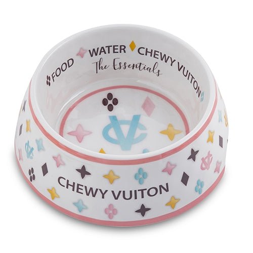 Chewy Vuiton Pet Placemat - Non-Slip Durable Dog & Cat Feeding Mat for Food and Water Bowls - Perfect for Mealtime, Training, and Mess-Free Feeding