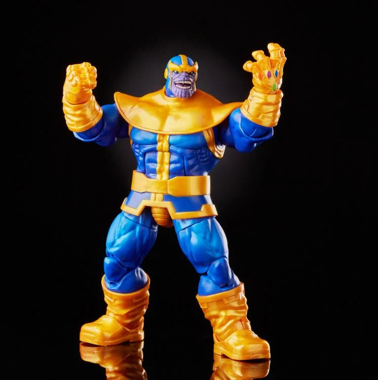 Marvel Legends Deluxe Thanos Action Figure - 6-inch Collectible Toy with Infinity Gauntlet | Perfect for Display, Gifts, and Marvel Fans