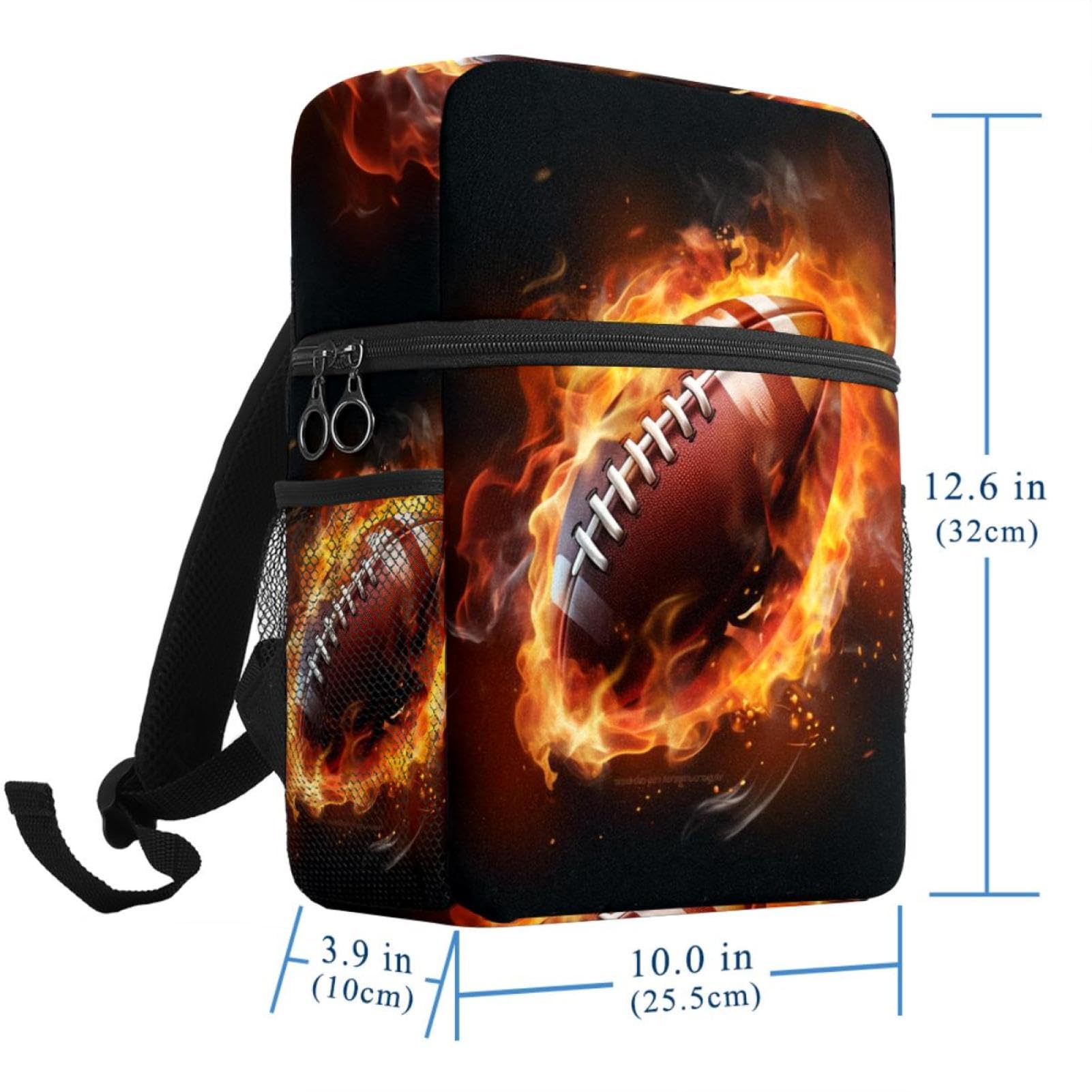 Premium Travel & Work Backpack - Durable Laptop Backpack for Men & Women - Waterproof Daypack for Commuting, Hiking & American Football - Perfect for Office, School & Outdoor Adventures