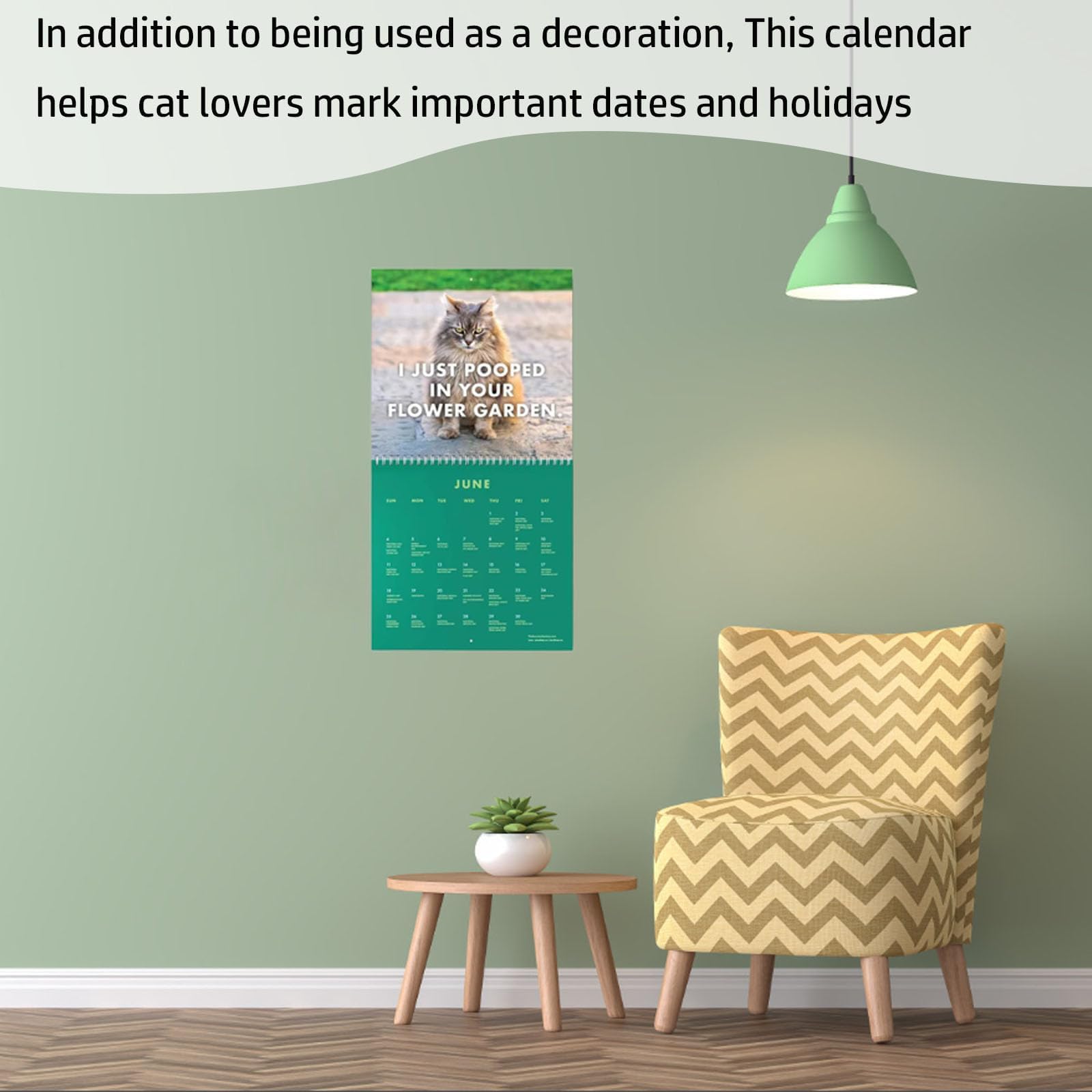 2025 Funny Cat Wall Calendar - Pissed-Off Cats Monthly Planner for Cat Lovers | Cute Creative Calendar with To-Do Lists | Perfect Gift for Office, Home & Classroom Decor