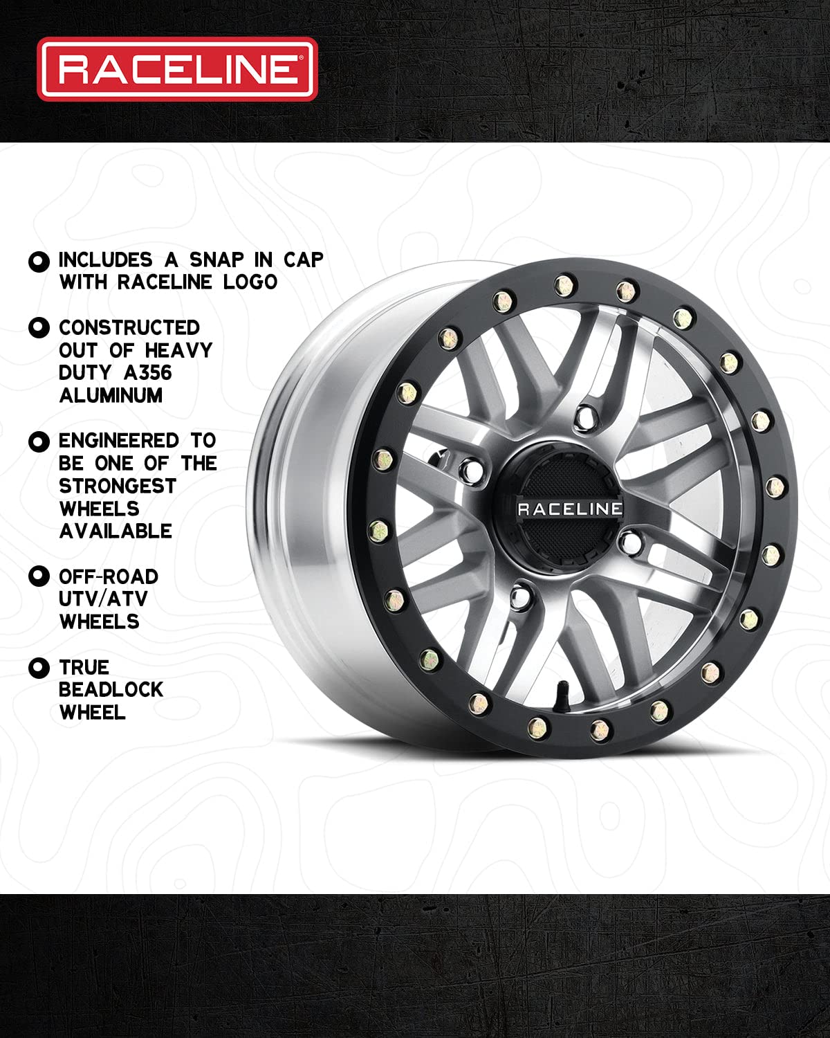 Raceline Wheels A91MA RYNO UTV/ATV Wheel - 15x7