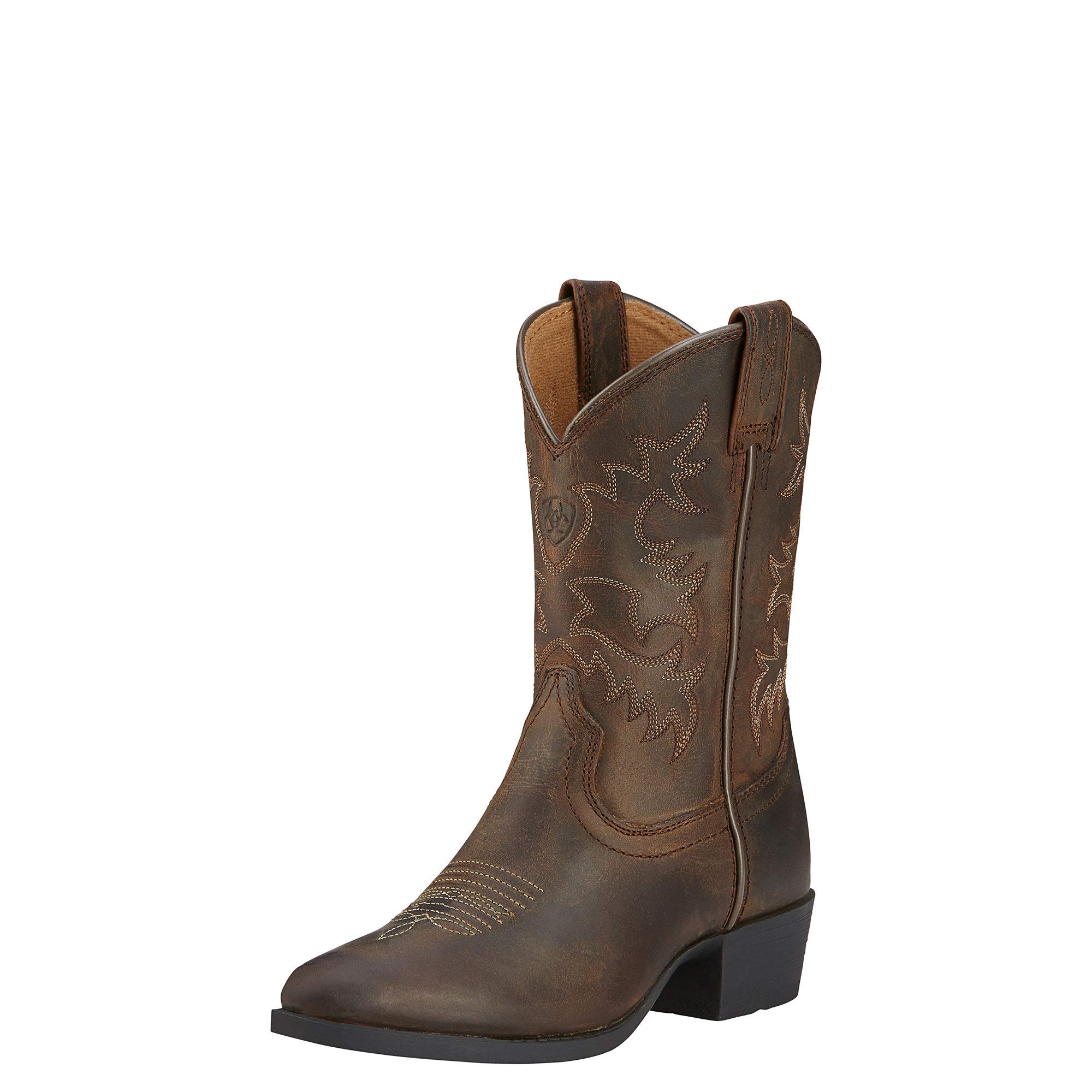 ARIAT Kids' Heritage Western Boots - Genuine Leather Cowboy Boots for Boys & Girls | Perfect for Rodeo, Horse Riding & Western Style Outfits