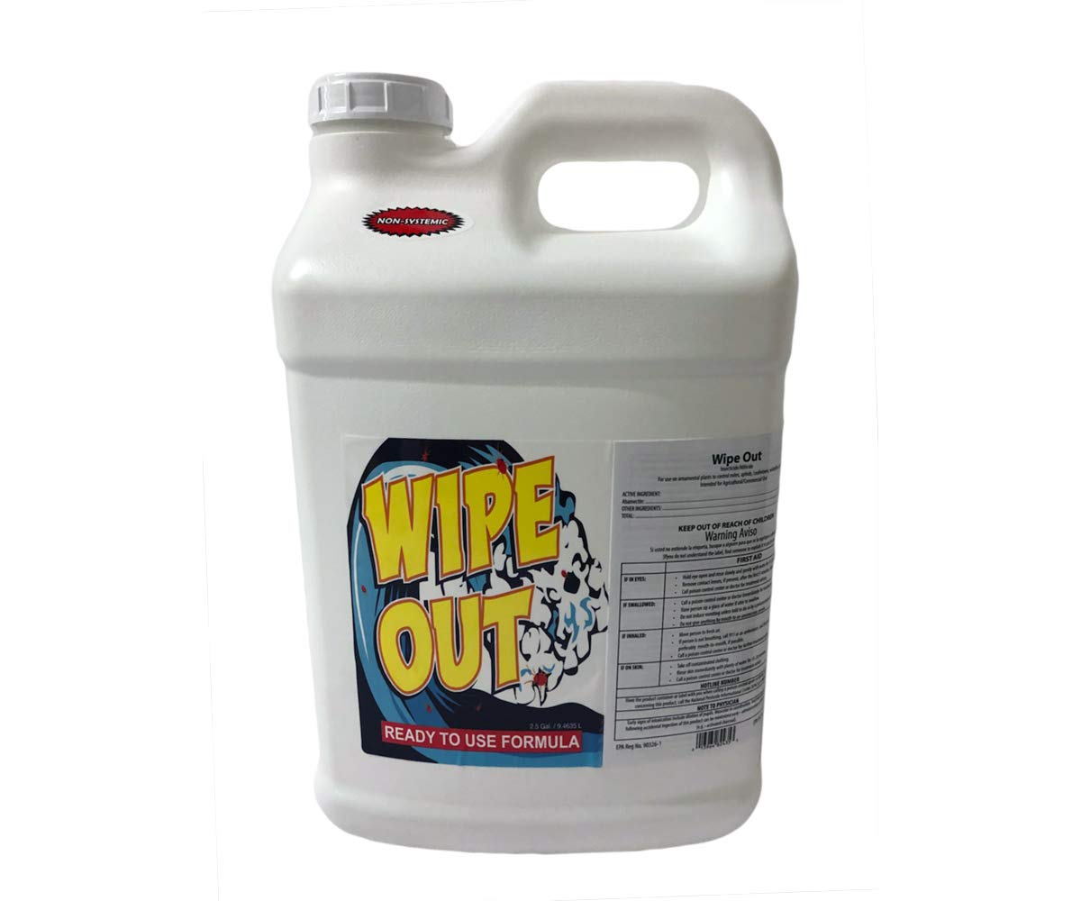 WO2025 Organic Fertilizer & Mite Control Spray - 2.5 Gallon Plant Food for Indoor/Outdoor Gardens, Lawns & Houseplants | Safe Pest Treatment for Vegetables, Flowers & Trees