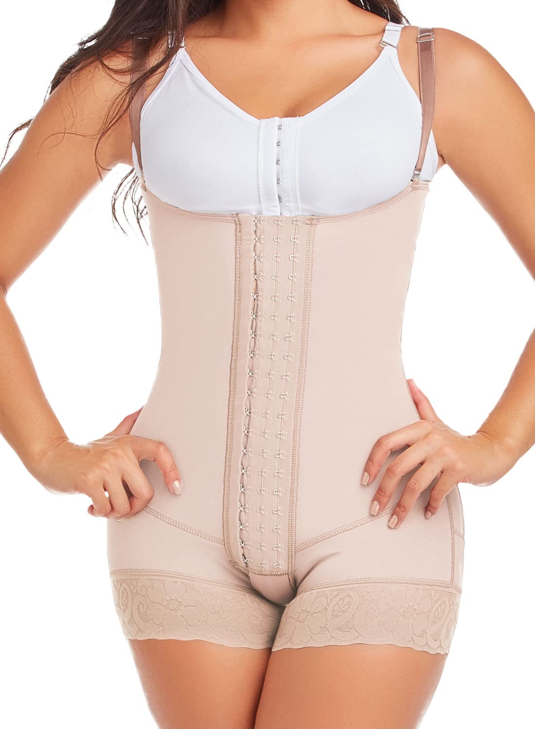 DELIÉ by Fajas DPrada 09066 Colombian Postpartum Girdle - Full Body Shaper for Women, Tummy Control Shapewear for Post Pregnancy Recovery & Slimming, Perfect for Daily Wear & Special Occasions