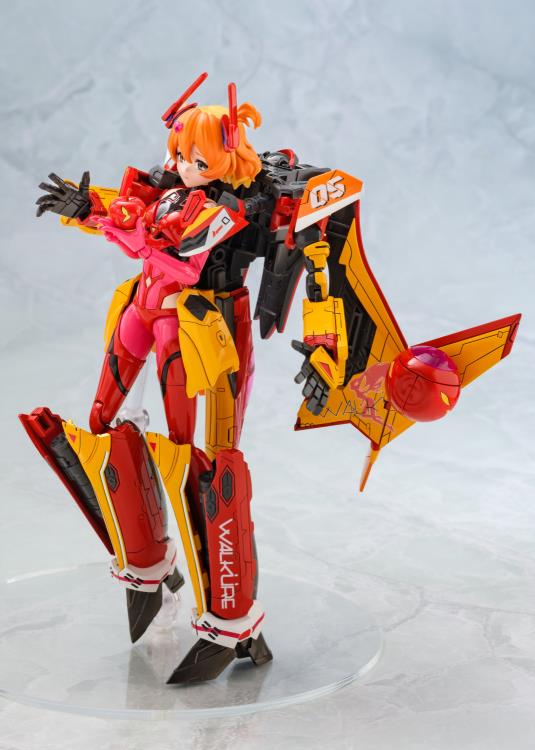 Aoshima ACKS No.MC 14 Macross VFG Variable Fighter Girls VF-31J Siegfried Freyja Wion Model Kit - Anime Collectible Building Set for Display & Gifting
