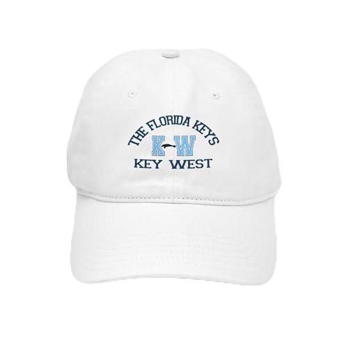 White - Key West Varsity Design. Cap