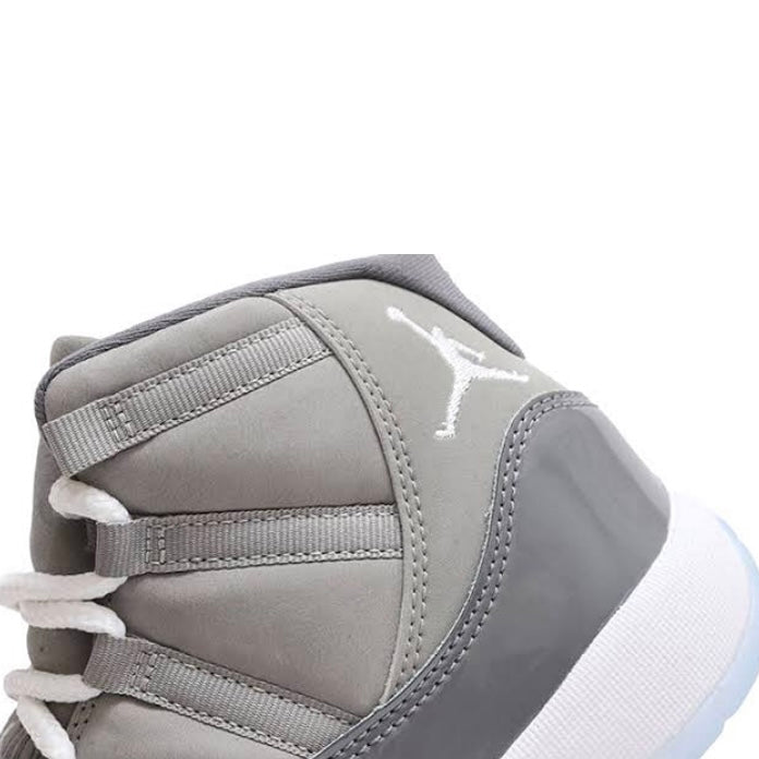 Air Jordan 11 Retro 2021 Cool Grey Basketball Shoes - Men's Medium Grey & White Sneakers for Casual Wear, Sports & Street Style