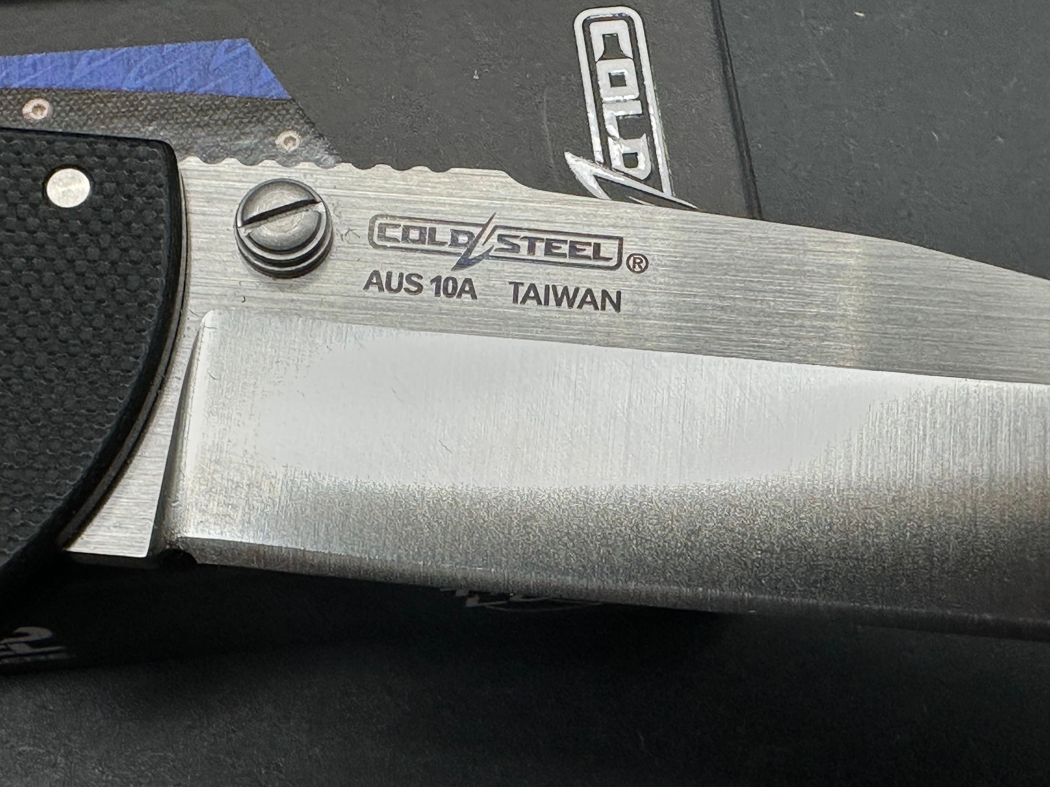 Cold Steel Air Lite Tanto AUS10A Folding Knife - 3.5