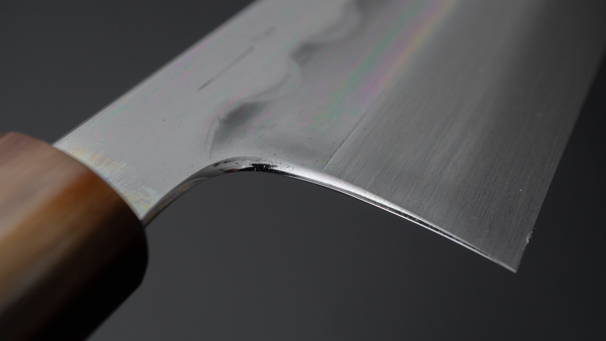 Hitohira Togashi White #1 Notaremon Mizu Honyaki Kiritsuke Gyuto 240mm Japanese Chef Knife with Taihei Ebony Handle & Saya (#074) - Premium Kitchen Knife for Sushi, Sashimi & Meat Cutting