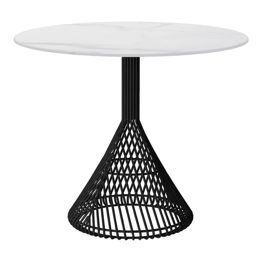 Outdoor Bistro Table with Adjustable Height - Perfect for Patio, Garden, and Small Space Dining | Weather-Resistant & Foldable Design