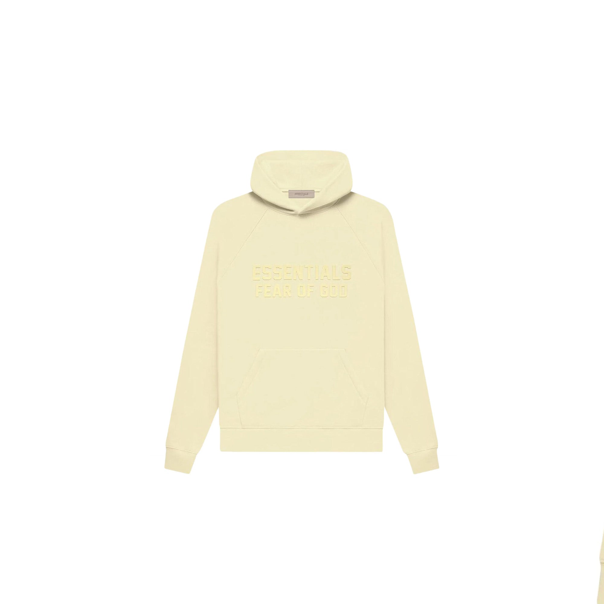 Fear of God Essentials Pullover Hoodie 'Canary' - Men's Casual Streetwear Sweatshirt | Perfect for Everyday Wear, Gym & Lounge
