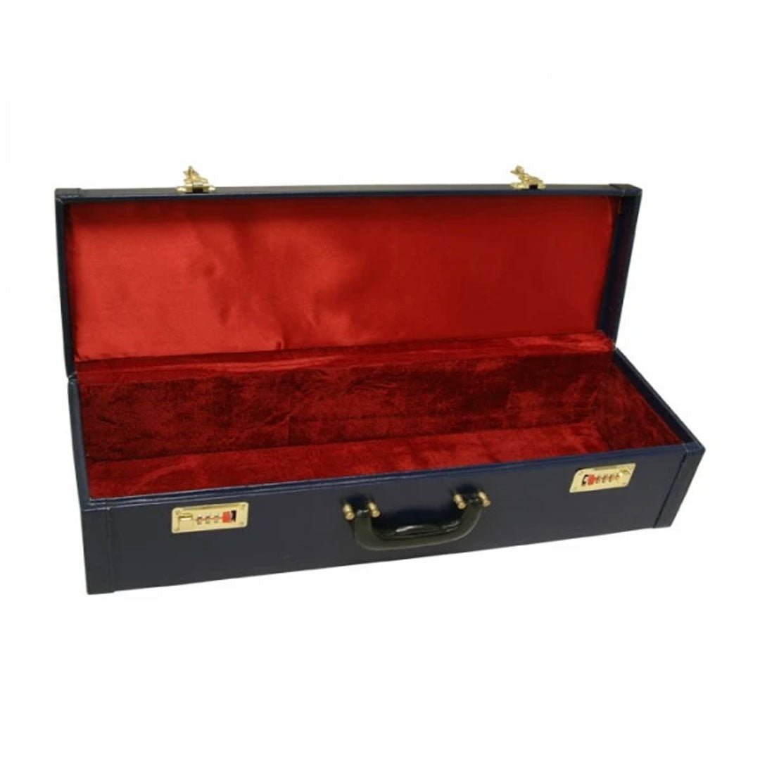Premium Scottish Highland Bagpipe Wooden Storage & Carry Case - Durable Protection for Bagpipes, Perfect for Travel & Performances