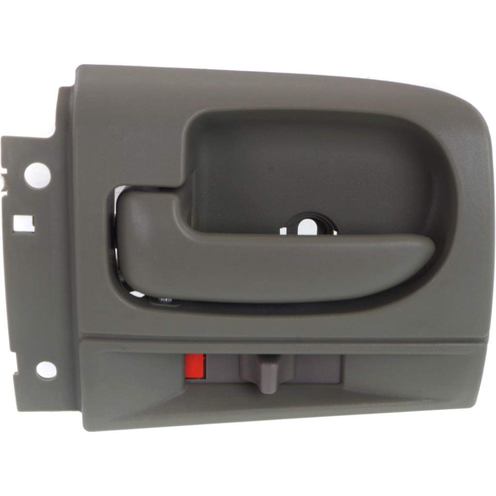 DG Dakota Interior Door Handle Gray - Driver Side (2001-2004) | With Lock Button | For Car Repair