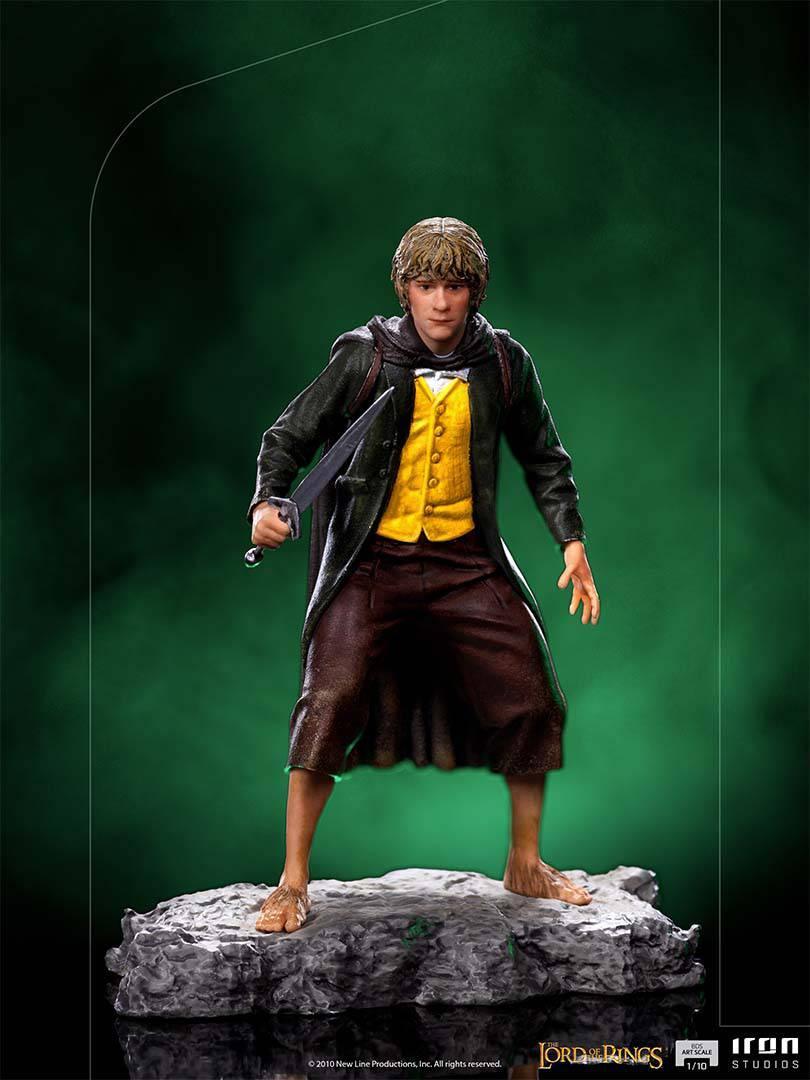 Iron Studios The Lord of the Rings Merry BDS Art Scale 1/10 Statue - Premium Collectible Figure for Display & Home Decor