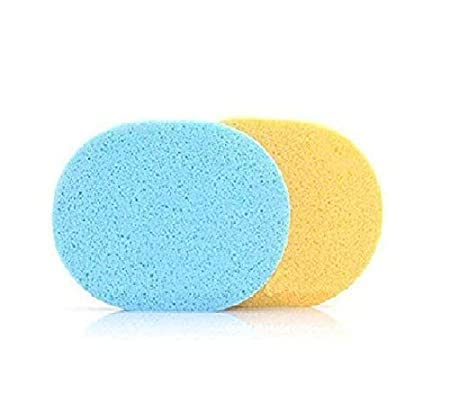 ARUHIU Facial Mask Brush Set - Non-Slip Spa Headband & 2 Cleansing Sponges for Men & Women | Multi-Color Beauty Tools for At-Home Spa, Skincare Routine & Facial Treatments