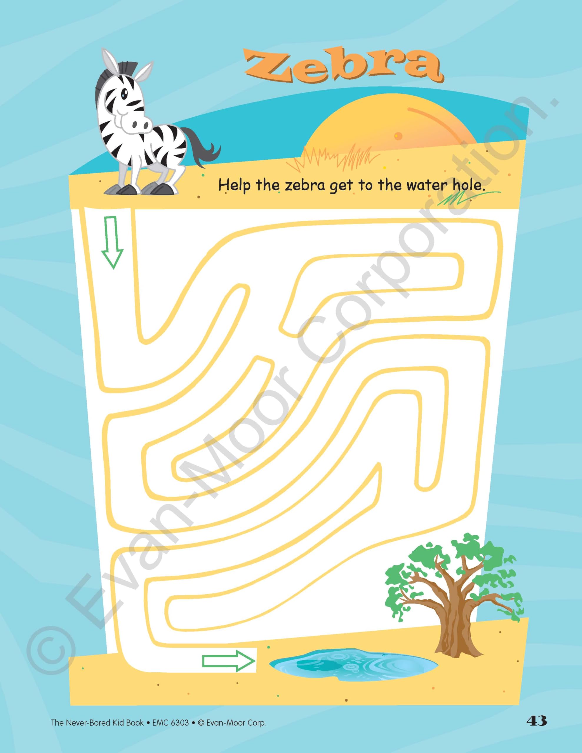The Never-Bored Kid Book for Ages 5-6 - Fun Learning Activities, Puzzles & Games for Kindergarten & 1st Grade | Perfect for Home, Classroom & Travel