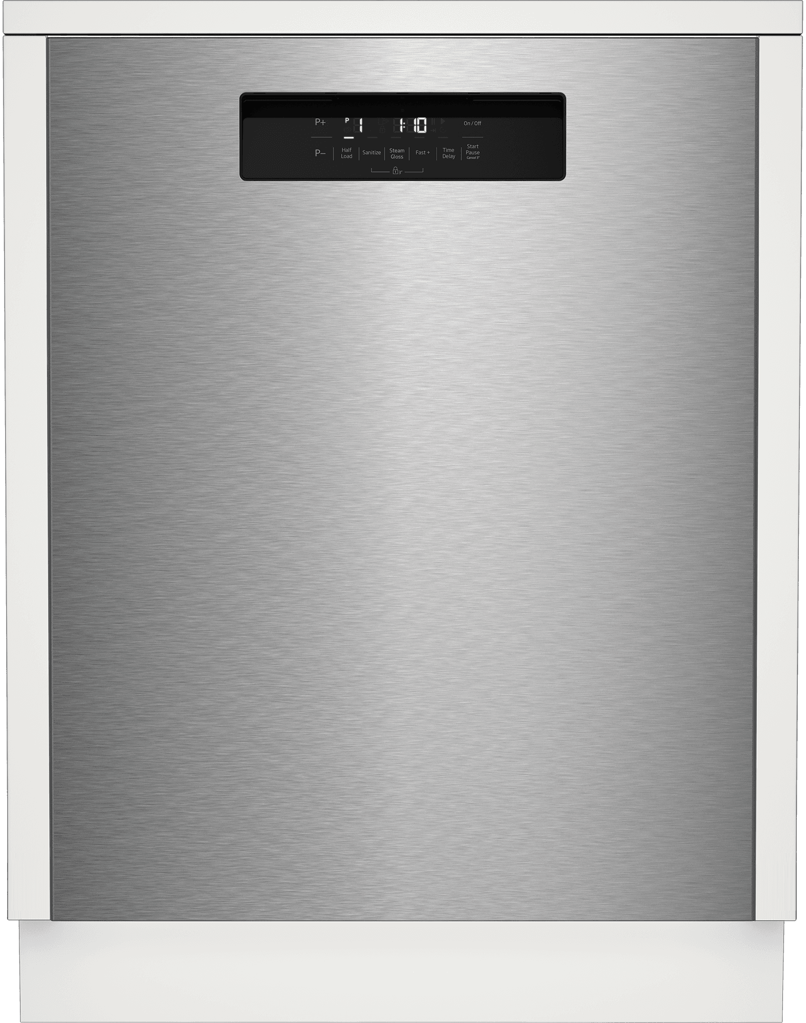 Beko DUT36520X 15 Place Settings Stainless Steel Dishwasher - Ultra Quiet 45 dBA, Front Control Panel - Perfect for Large Families & Open Kitchen Spaces