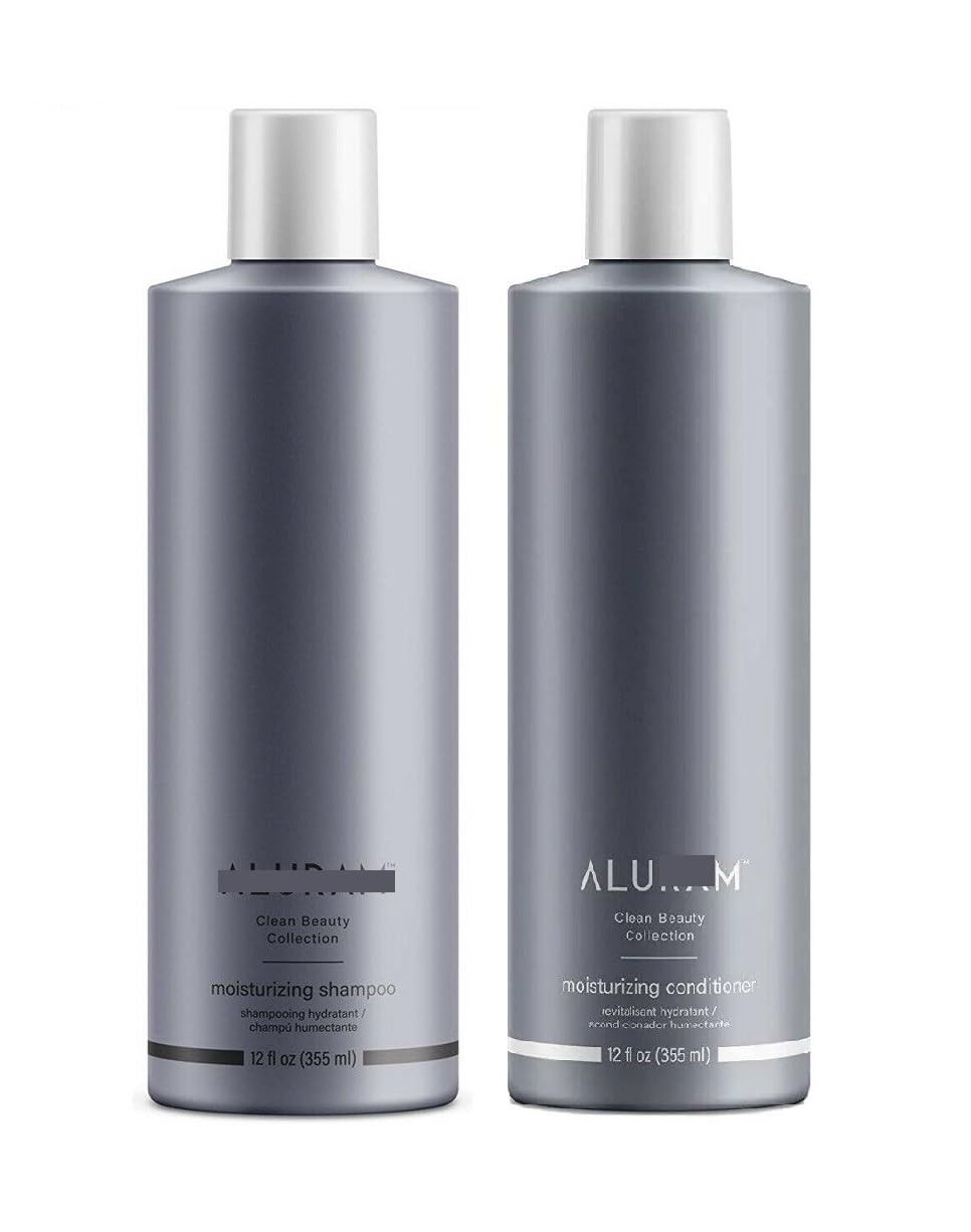 Alur Moisturizing Shampoo & Conditioner Set - 12oz Hydrating Duo for Dry, Damaged Hair - Sulfate-Free & Paraben-Free Hair Care - Perfect for Daily Use & Salon-Quality Results at Home