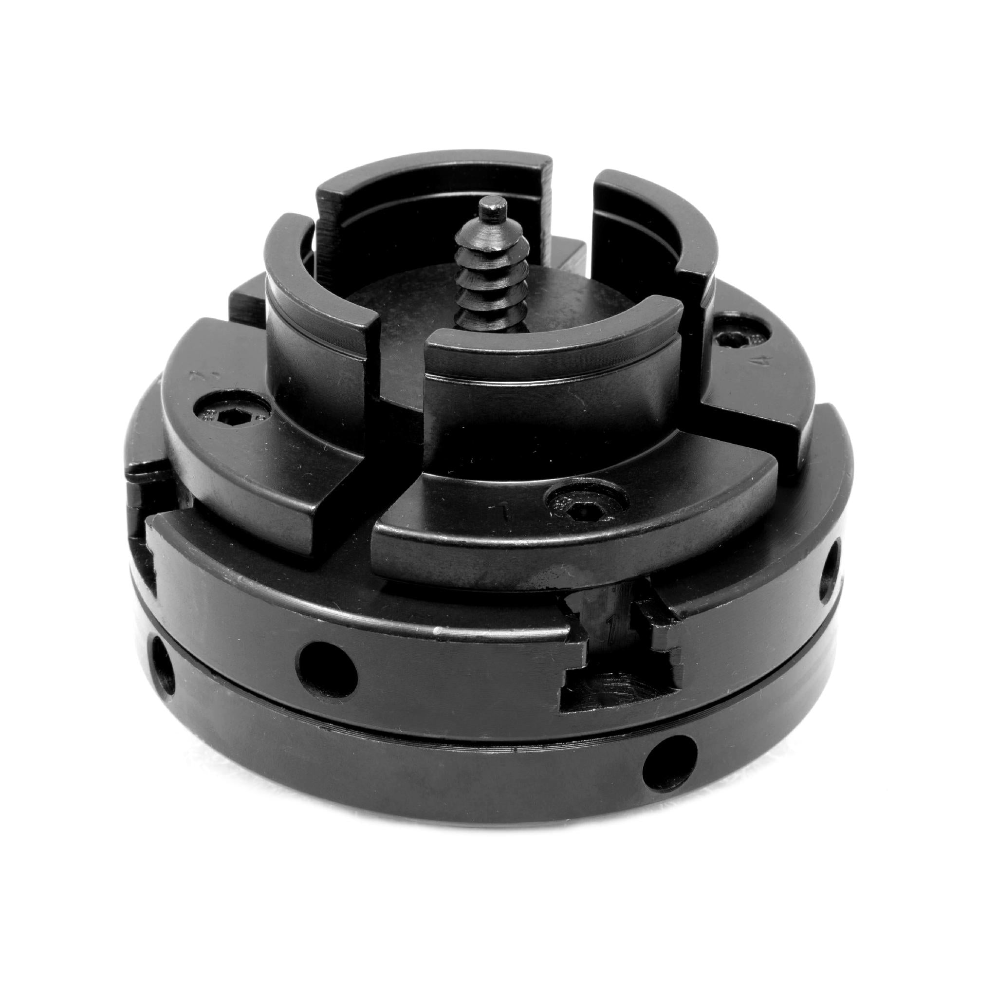 WEN LA4444 4-Inch 4-Jaw Self-Centering Lathe Chuck Set with 1-Inch x 8TPI Thread – Perfect for Metalworking, Woodturning, and DIY Projects