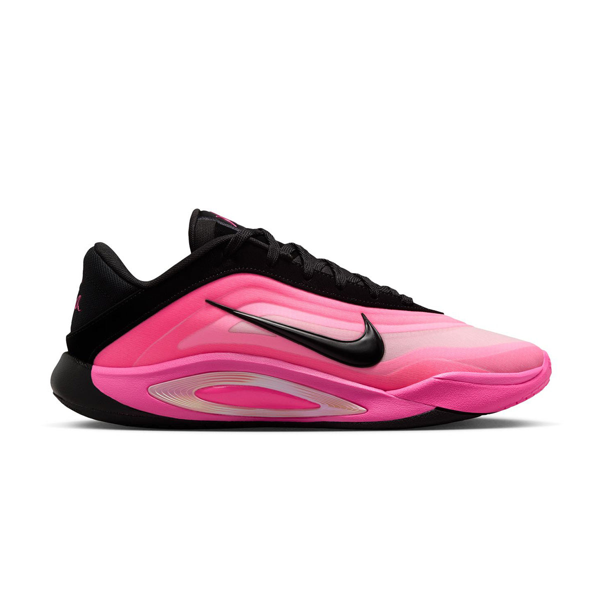A'Ja Wilson Women's A'One EP Basketball Shoes - Black & Hyper Pink - High-Performance Sneakers for Court Play and Streetwear Fashion