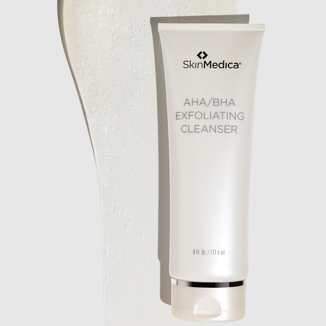 AHA/BHA Exfoliating Cleanser for Face - Gentle Chemical Exfoliator with Glycolic & Salicylic Acid - Deep Pore Cleansing for Acne Prone & Oily Skin - Perfect for Daily Skincare Routine & Pre-Makeup Prep