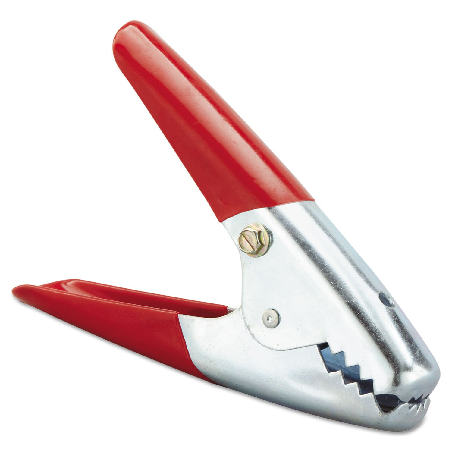 Heavy Duty Battery Clamps - Red Copper Jumper Cable Clamps for Car, Truck & Boat Battery Charging and Jump Starting