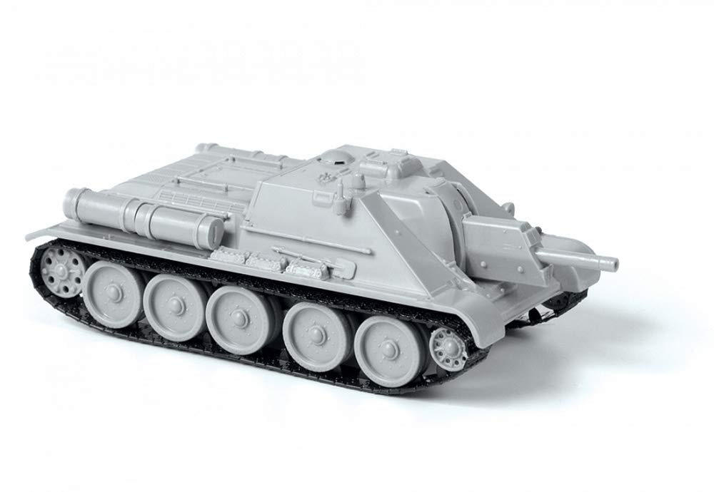 Zvezda 1/72 Scale Soviet SU-122 Self-Propelled Gun Model Kit 5043 - Perfect for Military History Enthusiasts & Model Builders