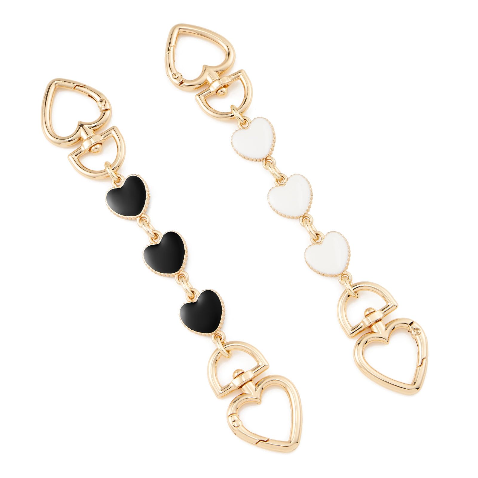 ZOOEASS Bag Extender Chain - Adjustable Purse Strap Extender for Crossbody Bags, Handbag Charms & Decorative Accessories | Replacement Purse Straps for Women | Perfect for Everyday Use, Travel & Fashion Accessorizing