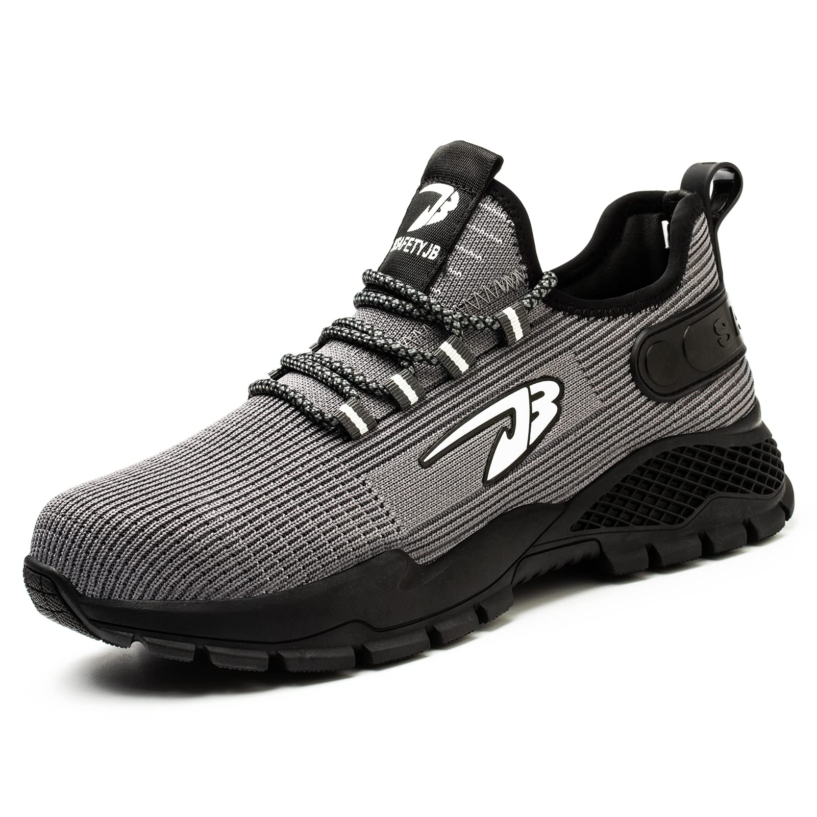 AOYALABOR Steel Toe Shoes for Men & Women - Lightweight Work Sneakers with Comfortable Safety Toe - Ideal for Construction, Warehouse & Outdoor Work