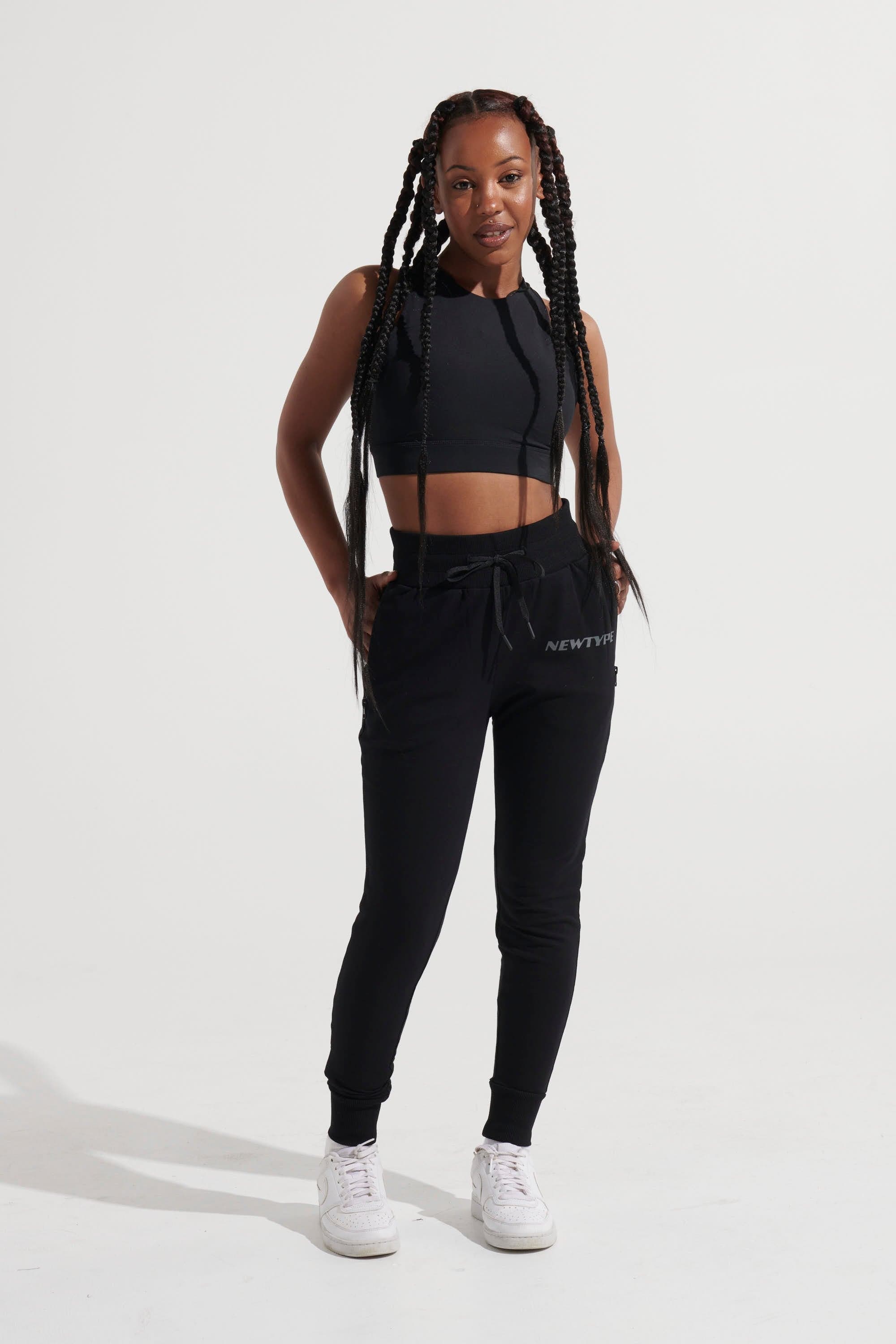 Intrepid Athlete Inside Track Pant - Black | High-Performance Running & Training Pants for Men & Women | Gym, Jogging, Yoga & Casual Wear