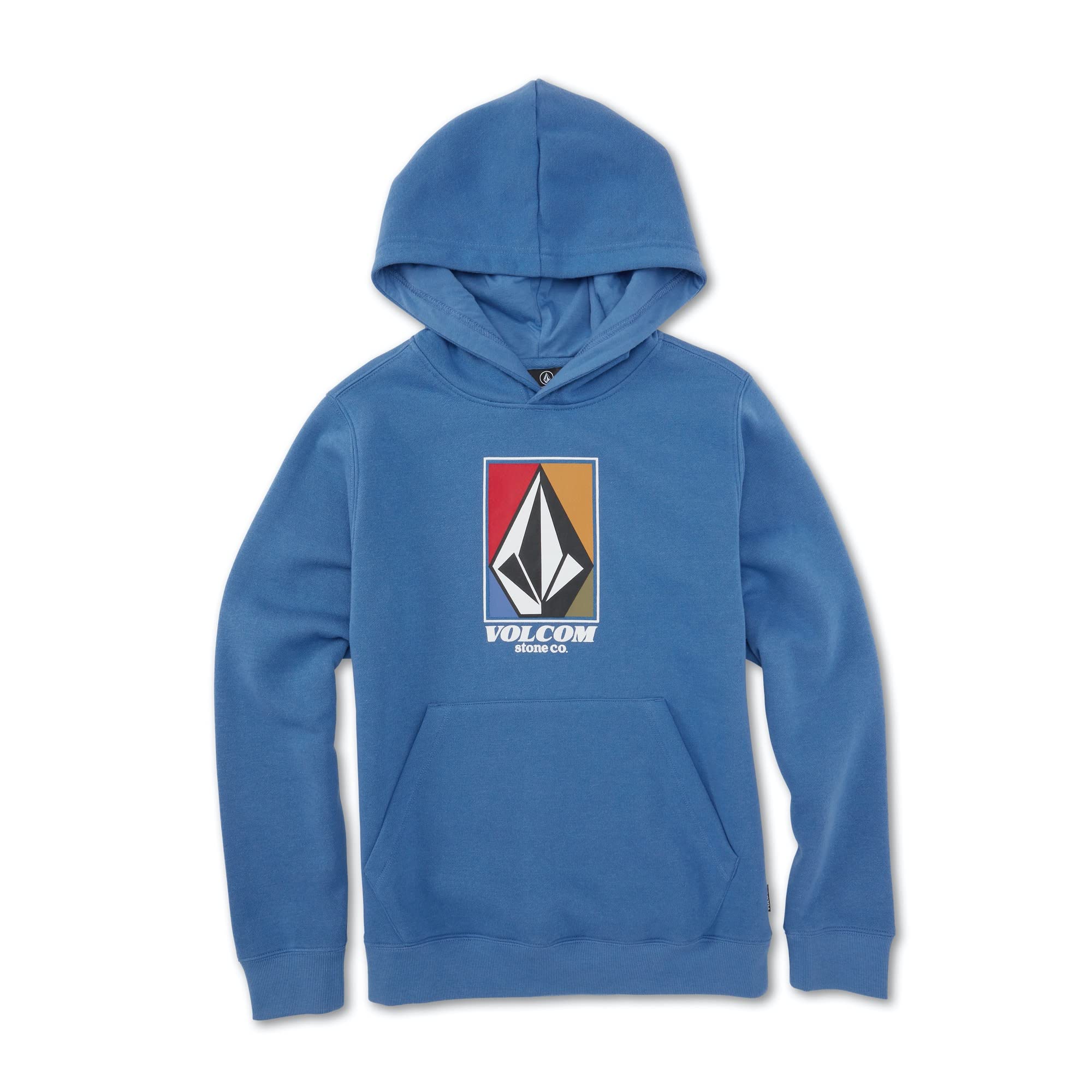 Volcom Boys' Logo Pullover Hooded Fleece Sweatshirt - Warm & Cozy for Big Boys & Little Boys (Sizes 4-16) - Perfect for School, Playdates & Outdoor Adventures
