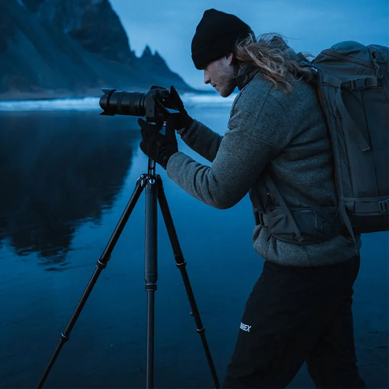 Ulanzi Falcam TreeRoot Quick Lock Travel Tripod R141K 320P - Compact Lightweight Aluminum Tripod for DSLR Camera, Smartphone & Action Cam - Perfect for Travel, Vlogging & Outdoor Photography