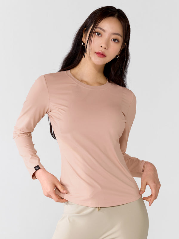 Premium Ice Feather Long Sleeve Shirt 2.0 - Lightweight Thermal Performance Top for Men & Women - Perfect for Hiking, Running and Outdoor Activities