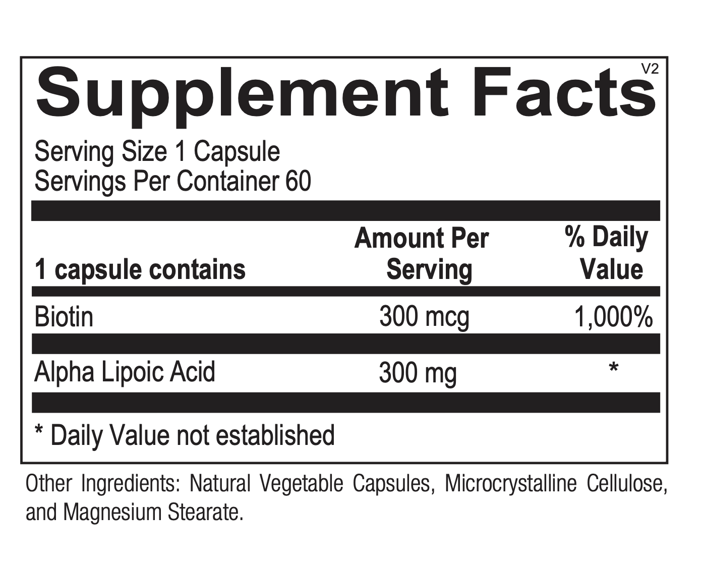 Best 300mg Lipoic Acid Supplement for Energy & Antioxidant Support - Vegan Capsules for Brain Health & Blood Sugar Balance - Perfect for Daily Wellness & Anti-Aging Routine